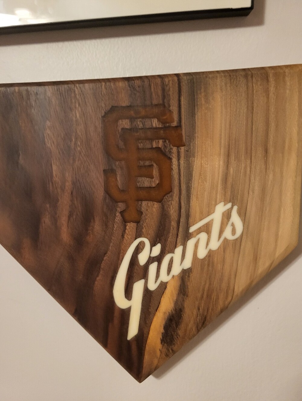 San Francisco Giants Wooden Wall Hanging